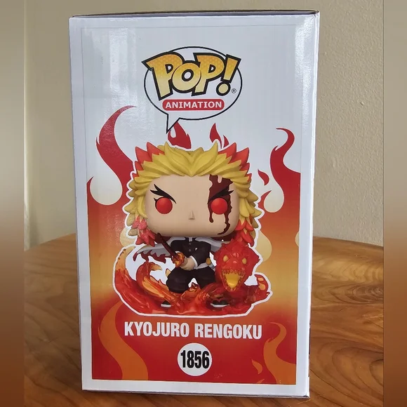 Funko Pop! Animation Demon Slayer Kyojuro Rengoku Vinyl Figure - Yellow & Red - Picture 5 of 7